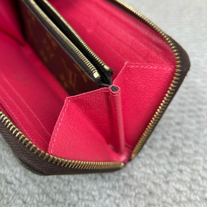 LV路易威登老花長款錢包 拉鏈開合 內裡卡位多 容量大 實用性強 日常百搭-13