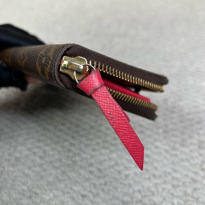 LV路易威登老花長款錢包 拉鏈開合 內裡卡位多 容量大 實用性強 日常百搭-16