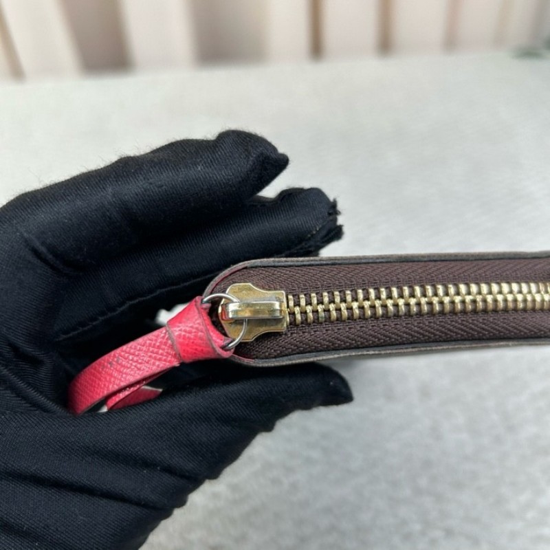 LV路易威登老花長款錢包 拉鏈開合 內裡卡位多 容量大 實用性強 日常百搭-17