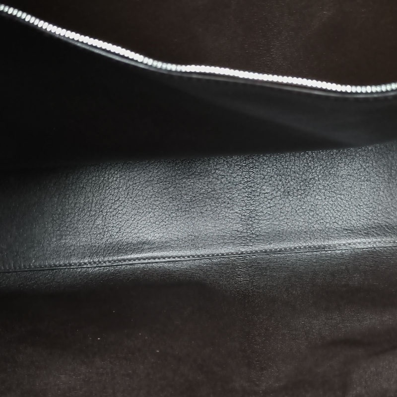 HERMES Vibrato羊切皮框E銀扣手提托特包-4