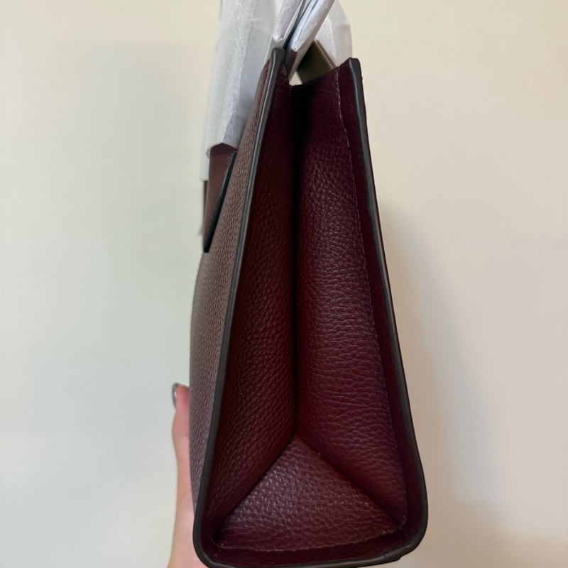 MICHAEL KORS 全新酒紅色側背包 手提包 托特包-6