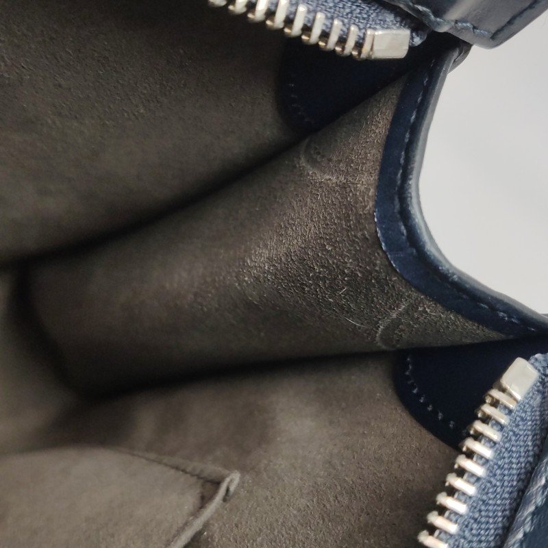 Gucci牛皮帆布拼色條紋雙G老花手拿包-16