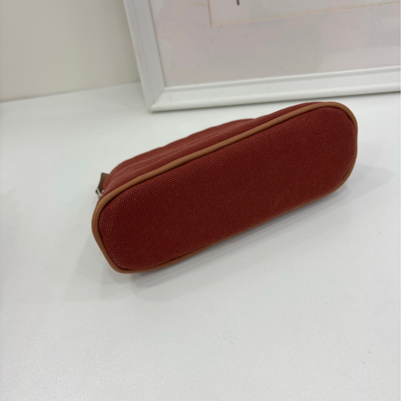 Hermes 愛馬仕帆布化妝包 洗漱包-4