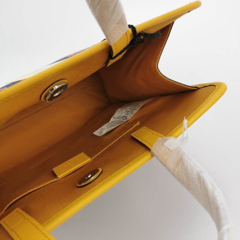 Gucci牛皮雙GLogo印花兒童款手提包-6