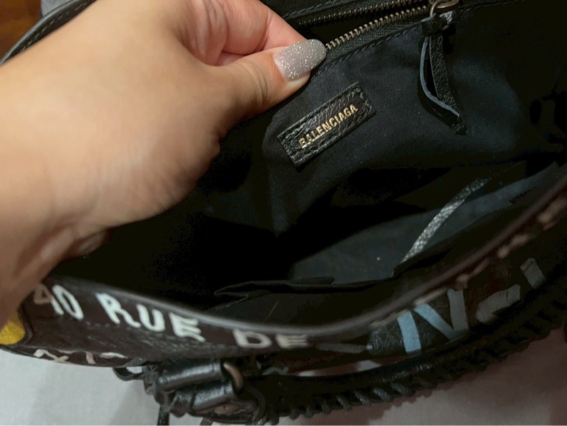 巴黎世家 機車包-3