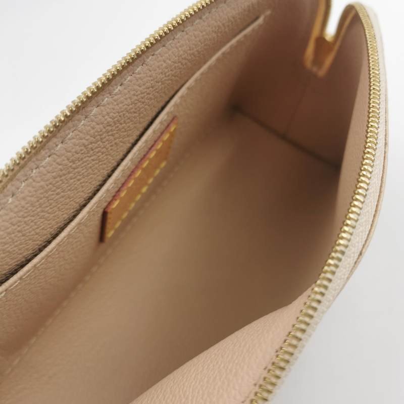 Louis Vuitton(LV)棋盤格拉鍊手拿包晶片款-5