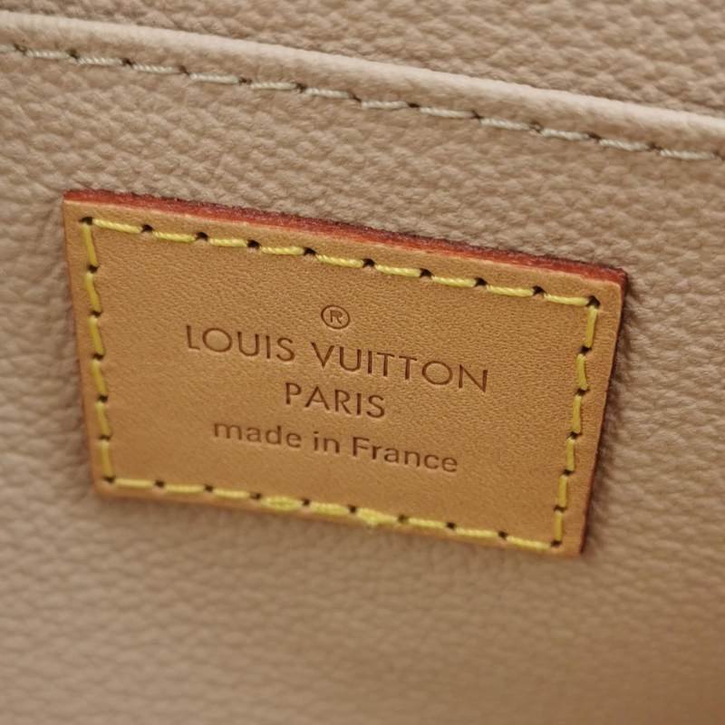 Louis Vuitton(LV)棋盤格拉鍊手拿包晶片款-6