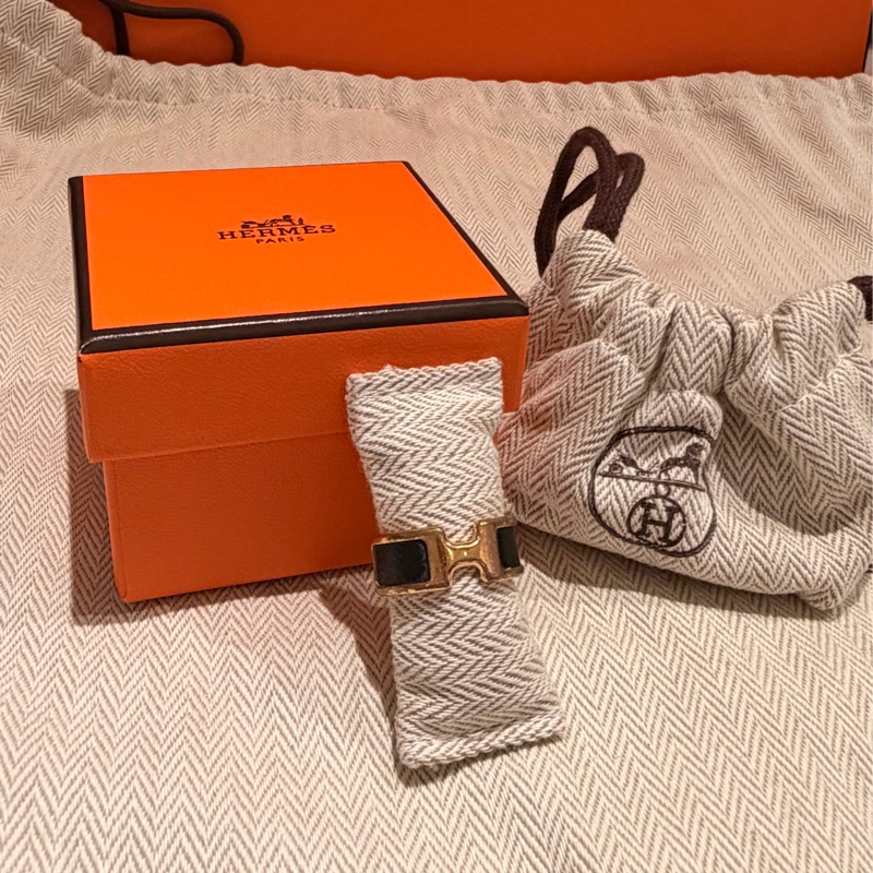 Hermes Olympe皮革戒指 H-1