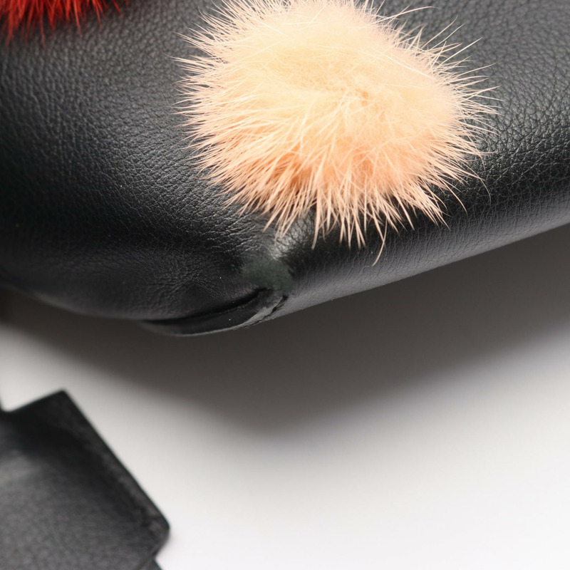 FENDI BY THE WAY 中型 2Way 單肩手提包 皮革 黑色 多色 二手-6