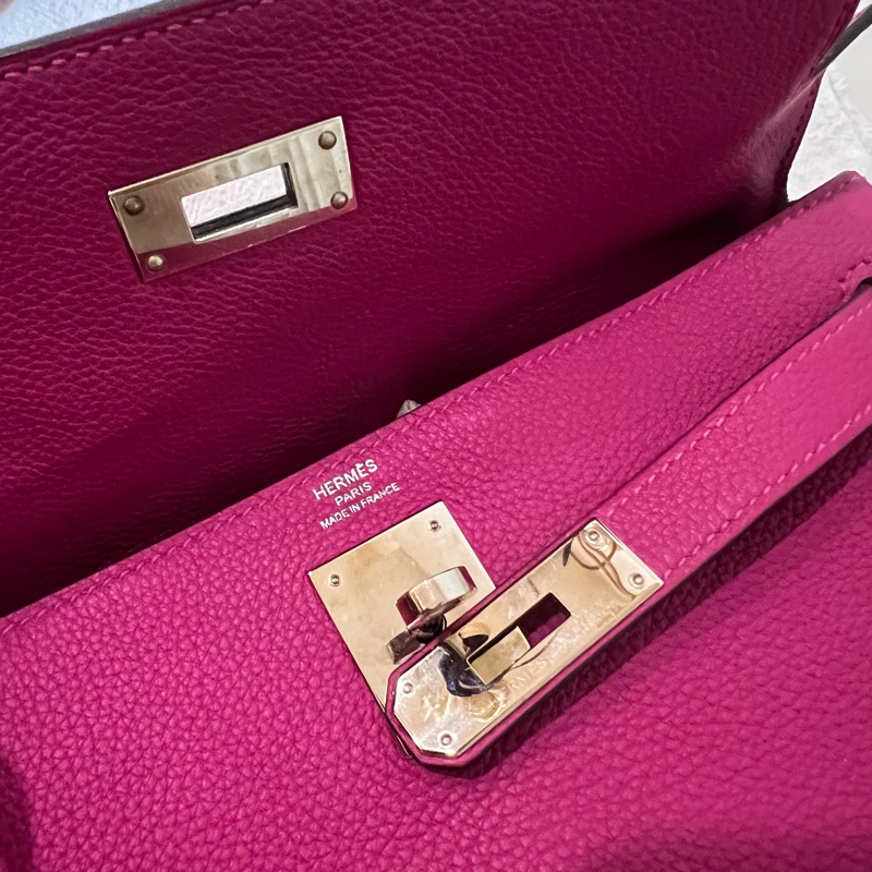 ෆ Hermes Kelly28玫瑰紫-10