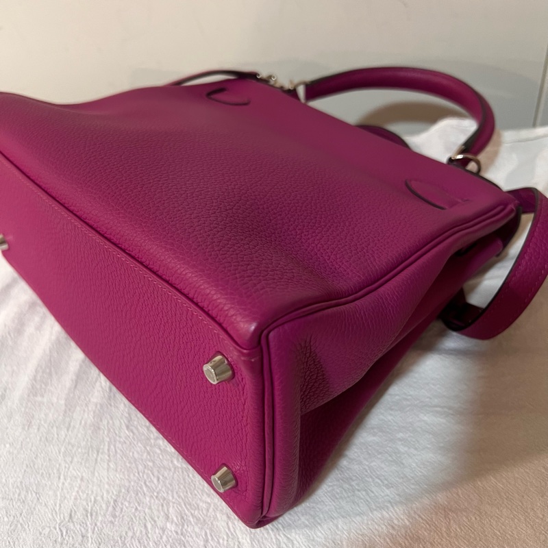 ෆ Hermes Kelly28玫瑰紫-15