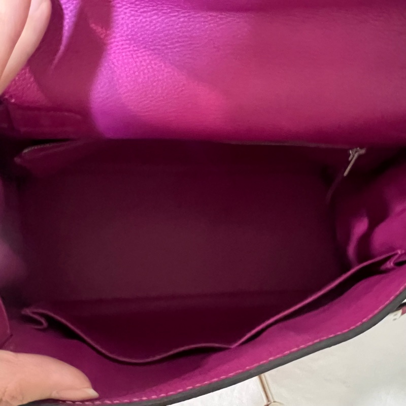 ෆ Hermes Kelly28玫瑰紫-19