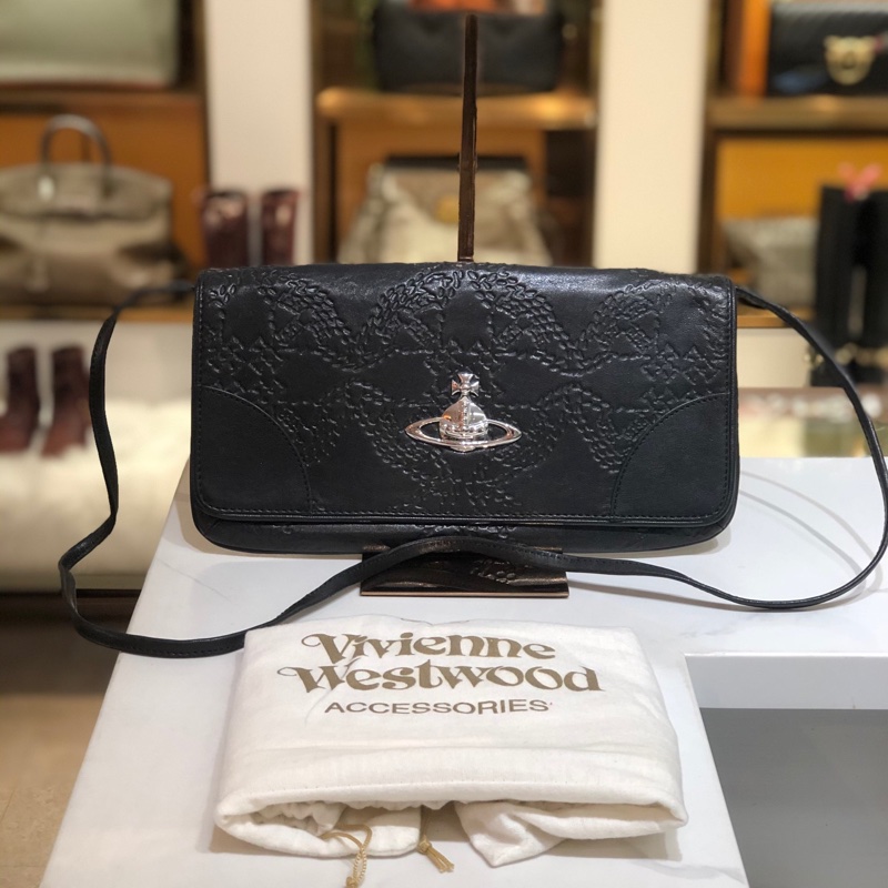 【97新✨ 全網最低價！】Vivienne Westwood/西太后 鱷魚皮紋 土星包（下單前先詢問庫存❗️）-2