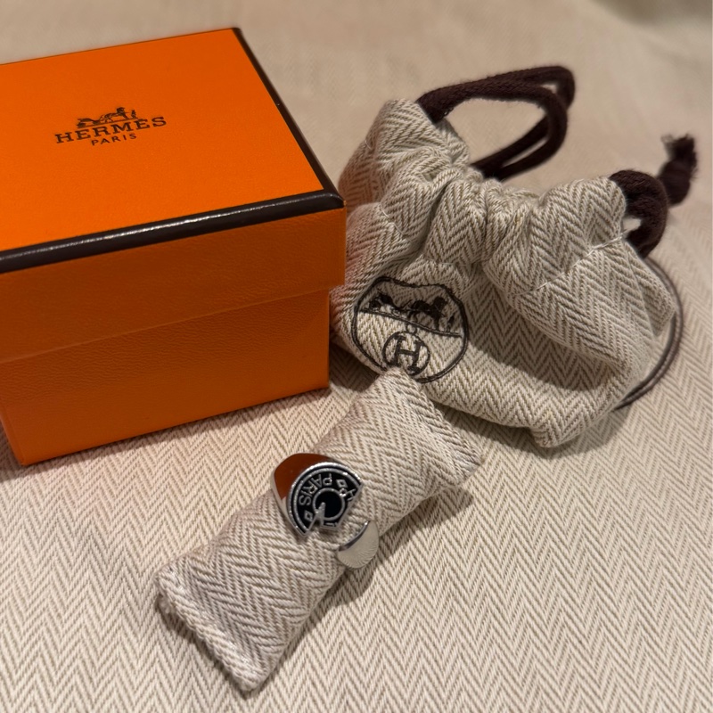 Hermes Carrousel印章戒指 馬造型-0