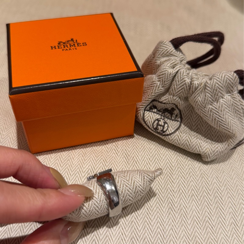 Hermes Carrousel印章戒指 馬造型-3