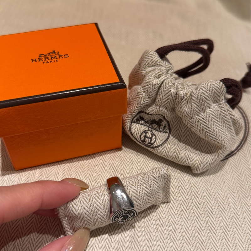 Hermes Carrousel印章戒指 馬造型-7