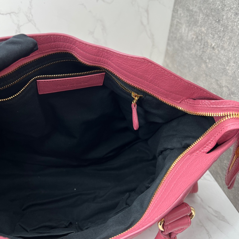 香緹國際精品 878 機車包 粉金 短背帶-10