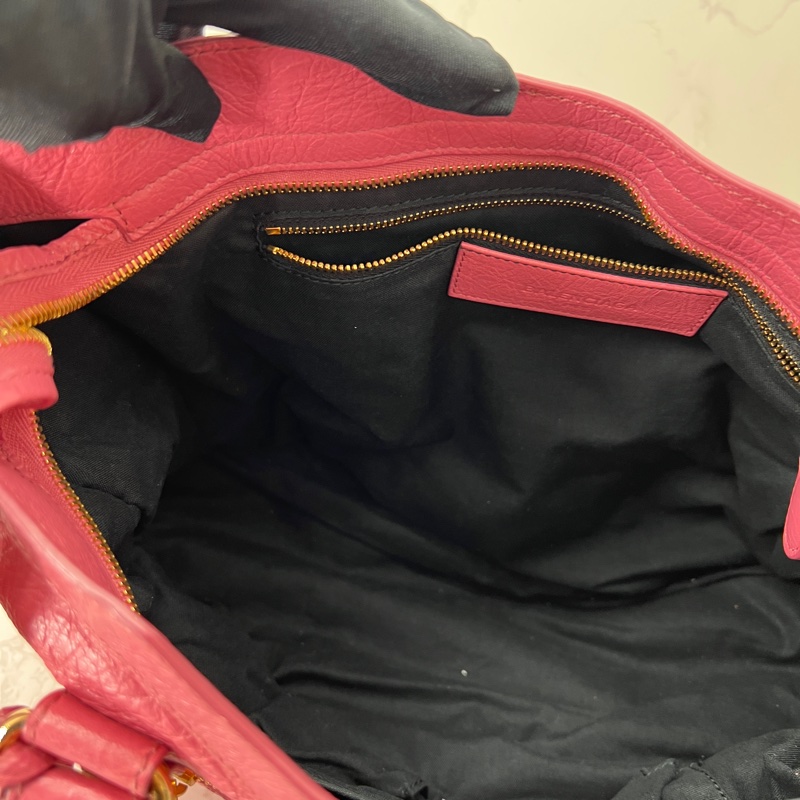 香緹國際精品 878 機車包 粉金 短背帶-11