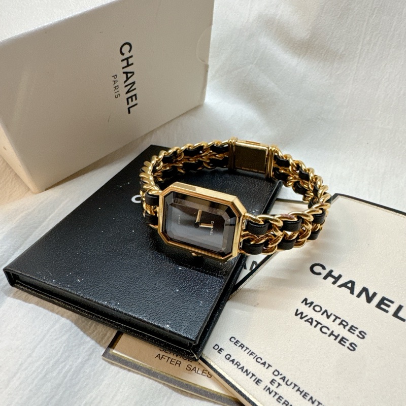 二手正品Chanel首映錶XL號 香奈兒手錶 香奈兒錶-0