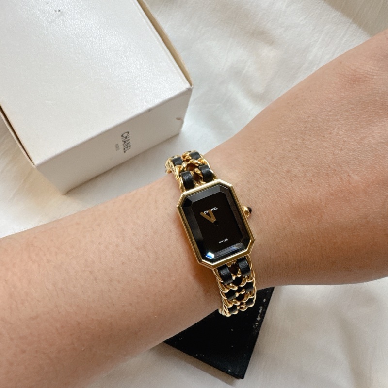 二手正品Chanel首映錶XL號 香奈兒手錶 香奈兒錶-4