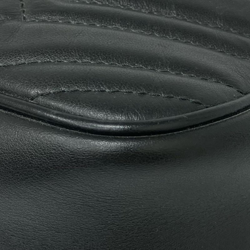 ☆Gucci古馳 Marmont Black Calfskin Cross-body Bag 447632 黑色小牛皮斜背袋 447632 -267001927-13