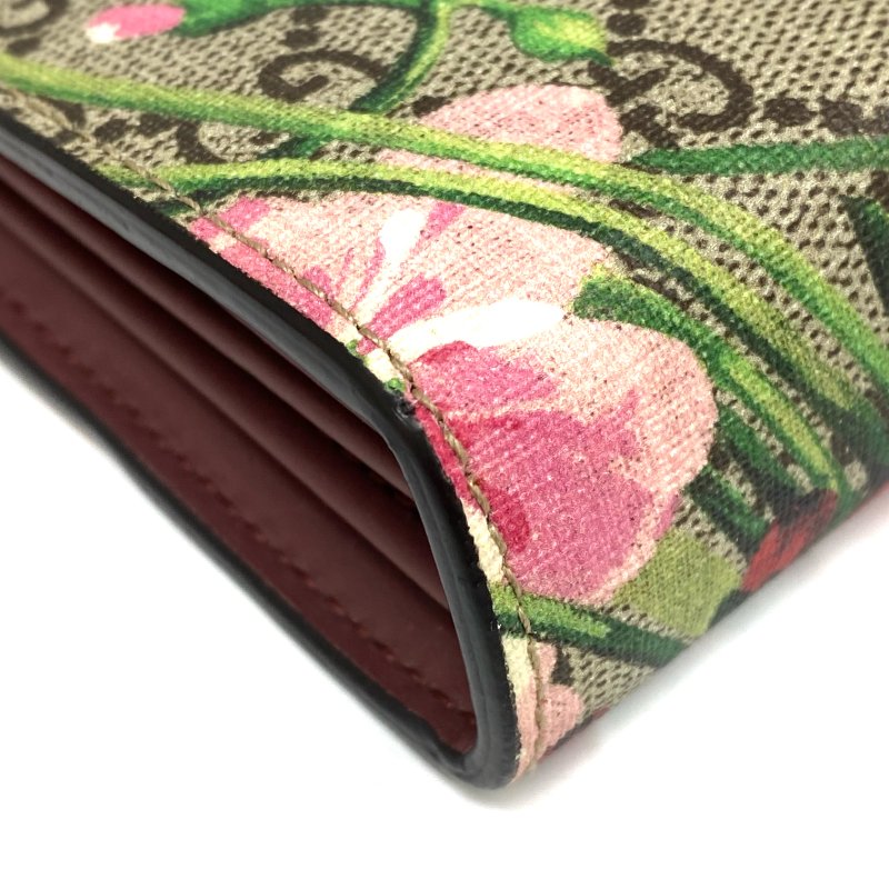 ☆Gucci古馳 Dionysus Brown, Pink Coated Canvas GG Monogram Flower Wallet On Chain 401231 啡色, 粉紅色塗層帆布GG 花紋花花鏈條銀包401231 -267002363-9
