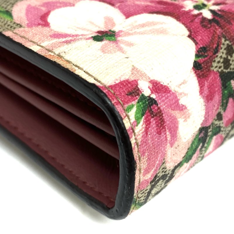 ☆Gucci古馳 Dionysus Brown, Pink Coated Canvas GG Monogram Flower Wallet On Chain 401231 啡色, 粉紅色塗層帆布GG 花紋花花鏈條銀包401231 -267002363-12