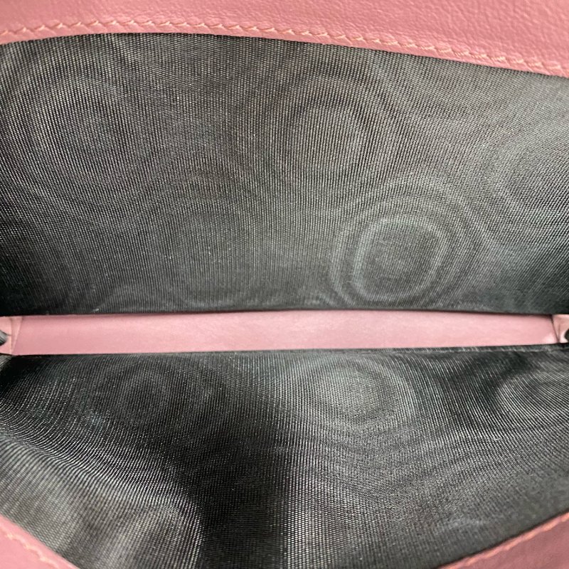 ☆Gucci古馳 Dionysus Brown, Pink Coated Canvas GG Monogram Flower Wallet On Chain 401231 啡色, 粉紅色塗層帆布GG 花紋花花鏈條銀包401231 -267002363-18