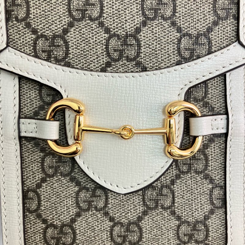☆ Gucci 古馳 Beige Coated Canvas Shoulder Bag 625615 米色塗層帆布肩背袋 625615 - 267003243-10