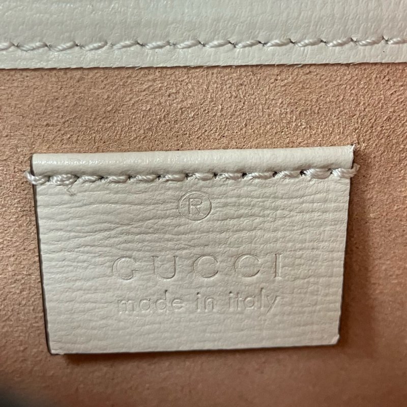 ☆ Gucci 古馳 Beige Coated Canvas Shoulder Bag 625615 米色塗層帆布肩背袋 625615 - 267003243-16