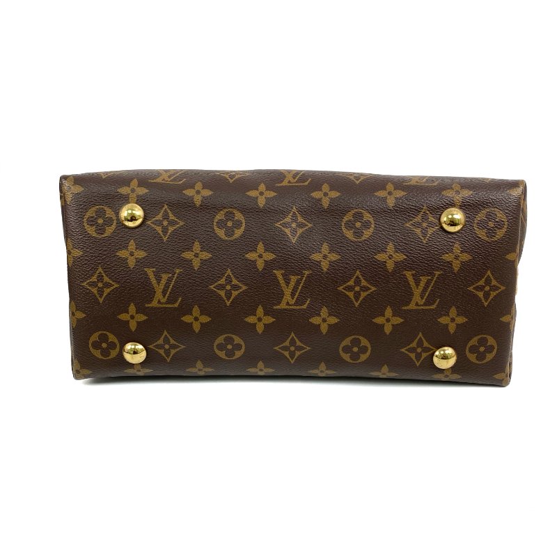 △ Louis Vuitton 路易威登 Brown Coated Canvas Monogram CarryAll PM Shoulder Bag M46203 啡色塗層帆布經典老花肩背袋 - 267003090-5