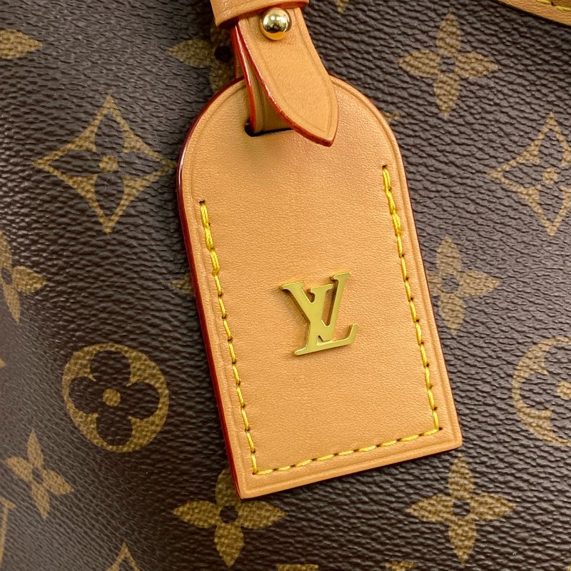 △ Louis Vuitton 路易威登 Brown Coated Canvas Monogram CarryAll PM Shoulder Bag M46203 啡色塗層帆布經典老花肩背袋 - 267003090-12