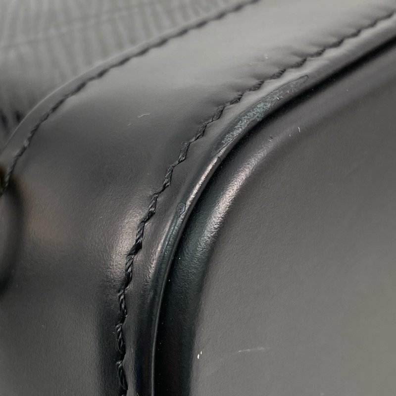 △ Louis Vuitton 路易威登 Black Epi Leather Alma Backpack M25103 黑色水波紋皮革背包 - 267003228-10