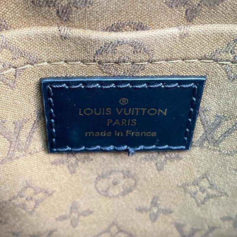 △ Louis Vuitton 路易威登 Black Epi Leather Alma Backpack M25103 黑色水波紋皮革背包 - 267003228-14