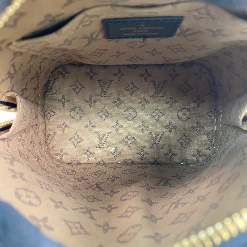 △ Louis Vuitton 路易威登 Black Epi Leather Alma Backpack M25103 黑色水波紋皮革背包 - 267003228-15