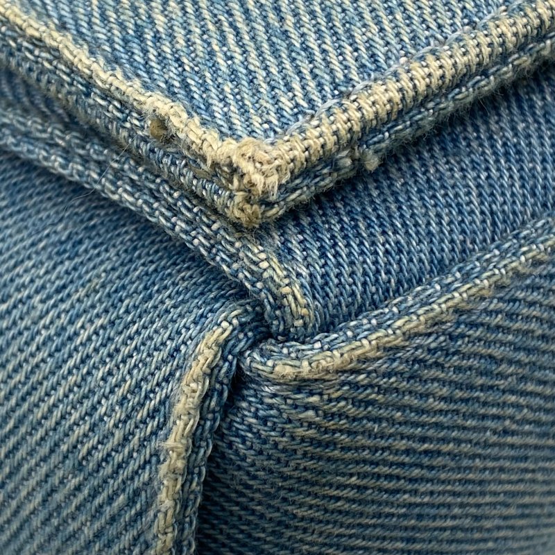 △ Bottega Veneta 寳緹嘉 Blue Denim Cassette Shoulder Bag 藍色牛仔布肩背袋 - 267002920-8