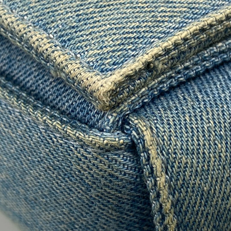 △ Bottega Veneta 寳緹嘉 Blue Denim Cassette Shoulder Bag 藍色牛仔布肩背袋 - 267002920-9