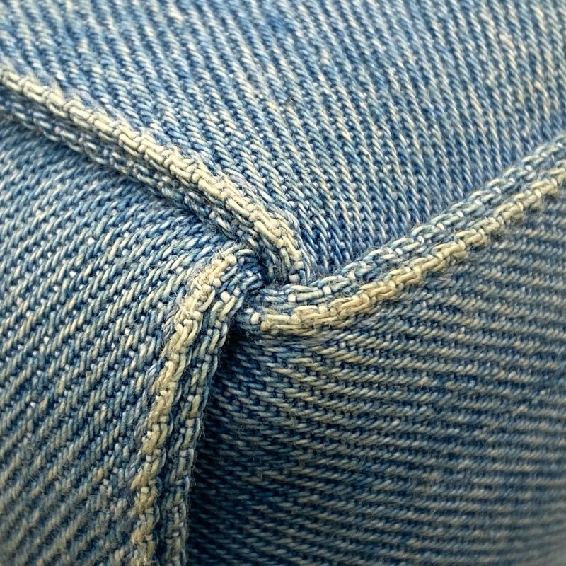 △ Bottega Veneta 寳緹嘉 Blue Denim Cassette Shoulder Bag 藍色牛仔布肩背袋 - 267002920-10