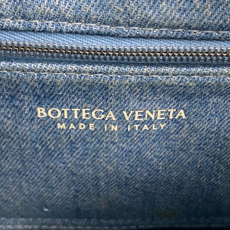 △ Bottega Veneta 寳緹嘉 Blue Denim Cassette Shoulder Bag 藍色牛仔布肩背袋 - 267002920-13