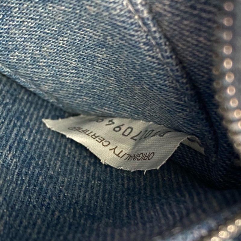 △ Bottega Veneta 寳緹嘉 Blue Denim Cassette Shoulder Bag 藍色牛仔布肩背袋 - 267002920-17