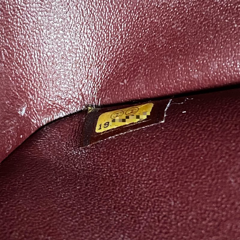 △ Chanel 香奈兒 CF30 Black Caviar Skin Silver Tone Metal Classic Double Flap Chain Shoulder Bag A58600 No.19 黑色粒紋小牛皮銀色金屬鎖鏈肩背袋No.19 - 267003100-19