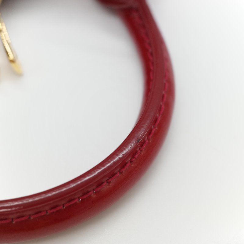 （狀況超級好♥️全網最低）Louis Vuitton 路易威登 Alma BB 辣椒紅 漆皮 手提包 貝殼包 斜挎包-8