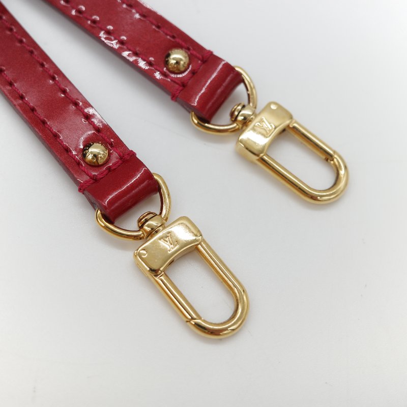 （狀況超級好♥️全網最低）Louis Vuitton 路易威登 Alma BB 辣椒紅 漆皮 手提包 貝殼包 斜挎包-13