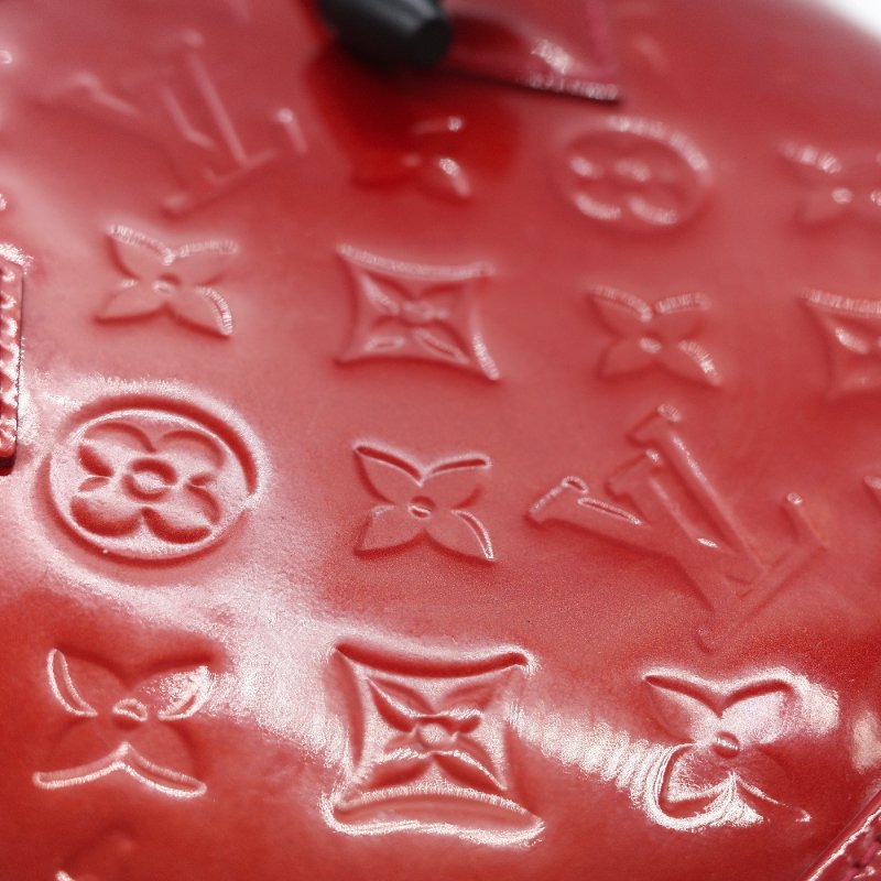 （狀況超級好♥️全網最低）Louis Vuitton 路易威登 Alma BB 辣椒紅 漆皮 手提包 貝殼包 斜挎包-19