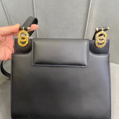 稀有中古Celine 雙圓環單肩包