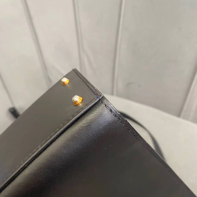 稀有中古Celine 雙圓環單肩包-5