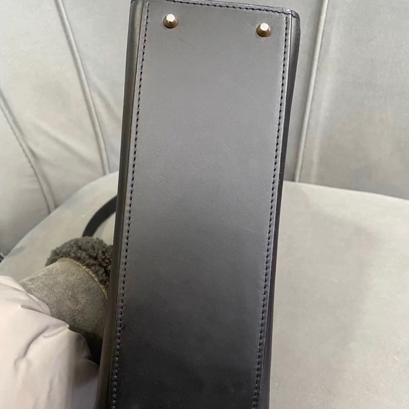 稀有中古Celine 雙圓環單肩包-8