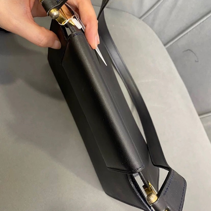 稀有中古Celine 雙圓環單肩包-9