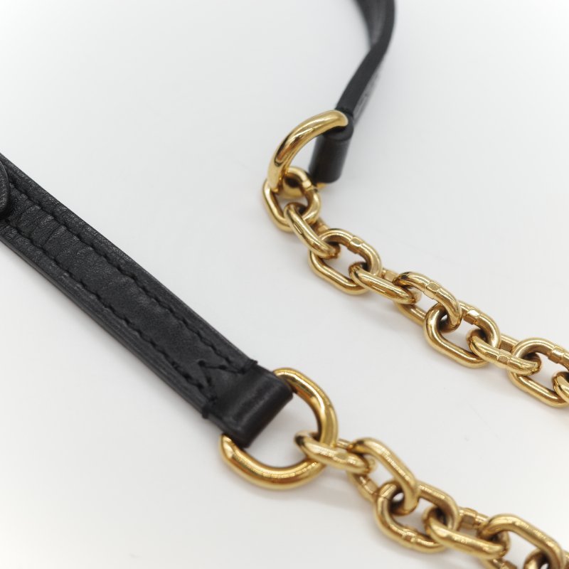 （配件超級全♥️全網最低）Louis Vuitton 路易威登 Monogram Reverse Trunk Clutch 棕色 拼色 金扣 肩背袋-29