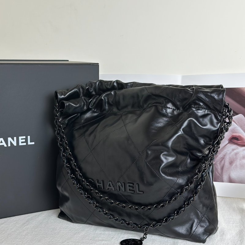 CHANEL 22 Bag - 小號so black-4